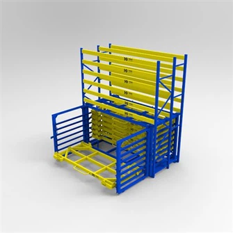 ハイブリッド板金ラック