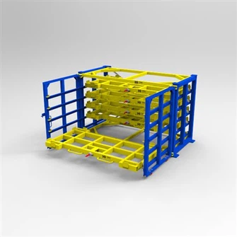 ロールアウト板金ラック